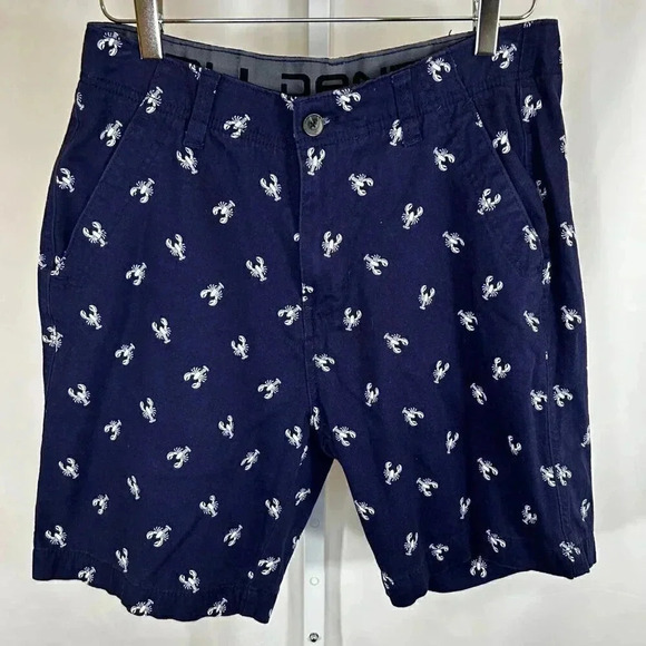 Denali Size 32 Lobster Chino Shorts Men’s Flat Front Preppy - Picture 1 of 8